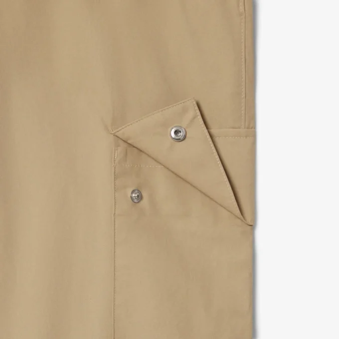 Pantalon cargo léger en coton coupe classique pour homme
