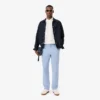 Pantalon chino en coton à coupe classique Pantalon chino en coton à coupe classique