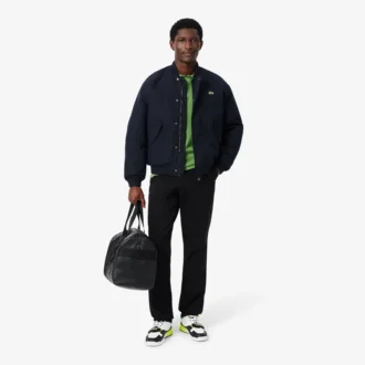 Pantalon chino en coton à coupe classique