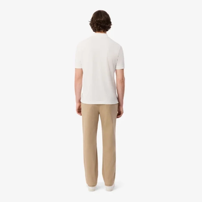 Pantalon chino en coton à coupe classique Pantalon chino en coton à coupe classique