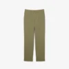 Pantalon chino en coton à coupe classique