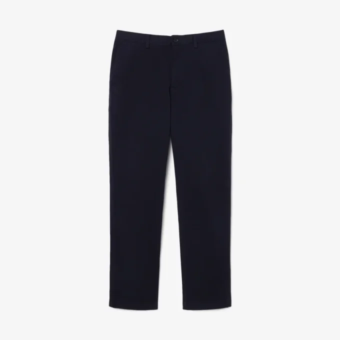 Pantalon chino en coton à coupe classique Pantalon chino en coton à coupe classique