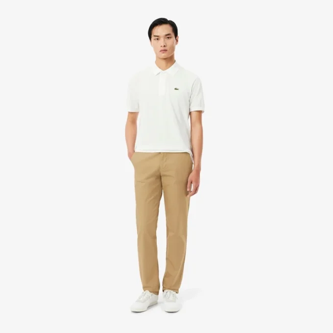 Pantalon chino en coton coupe classique pour homme Pantalon chino en coton coupe classique pour homme