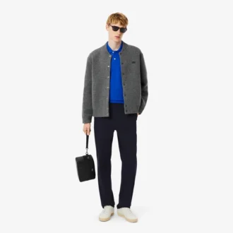 Pantalon chino en coton coupe classique pour homme