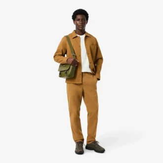 Pantalon chino en coton coupe classique pour homme