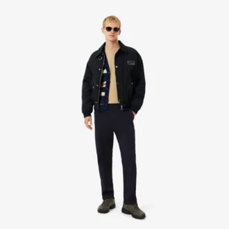 Pantalon chino en coton coupe classique pour homme