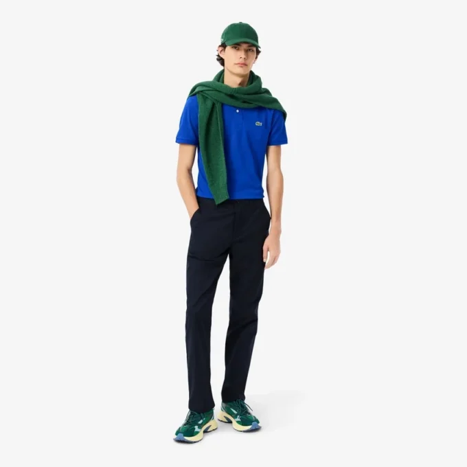 Pantalon chino en coton coupe classique pour homme Pantalon chino en coton coupe classique pour homme