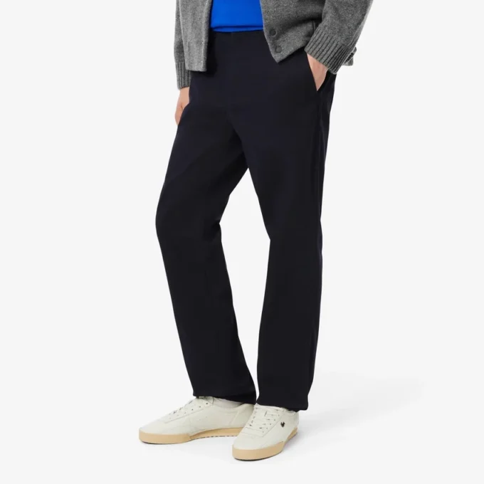 Pantalon chino en coton coupe classique pour homme Pantalon chino en coton coupe classique pour homme