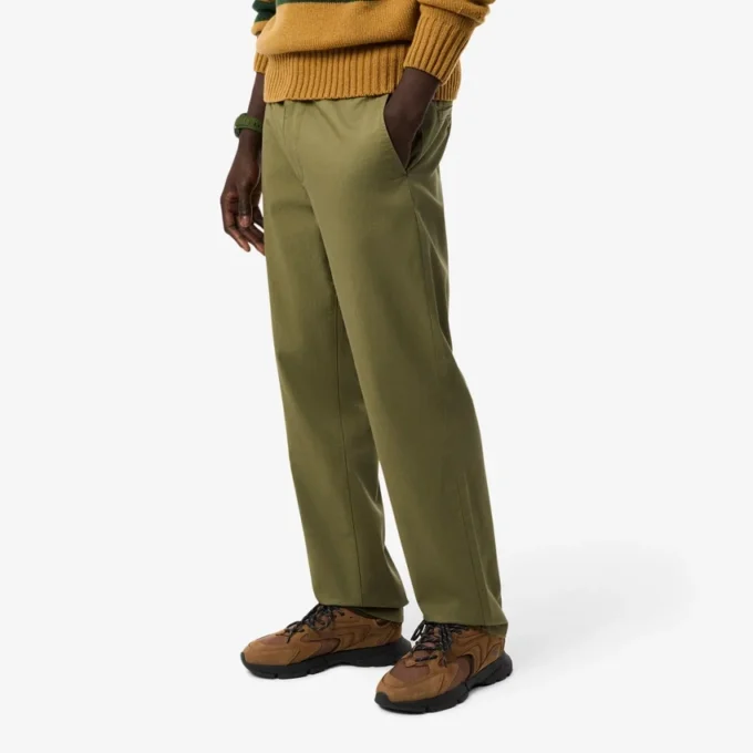 Pantalon chino en coton coupe classique pour homme Pantalon chino en coton coupe classique pour homme