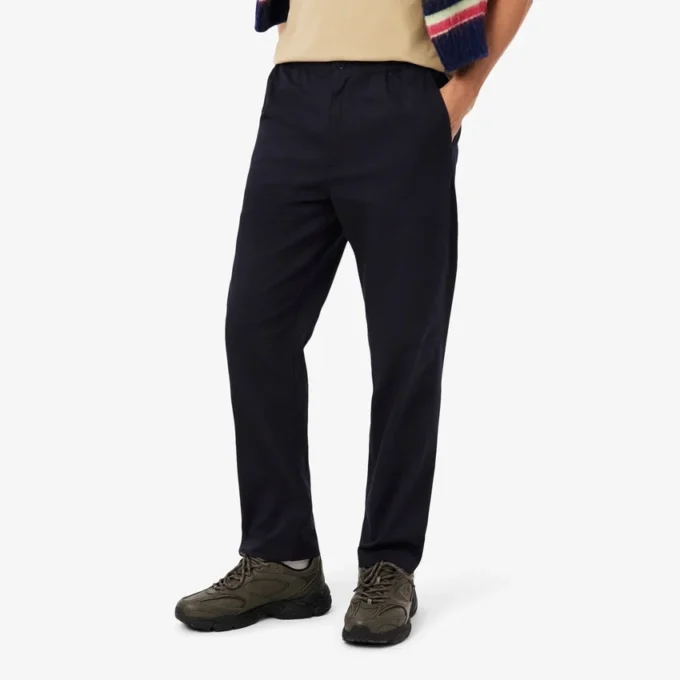 Pantalon chino en coton coupe classique pour homme Pantalon chino en coton coupe classique pour homme