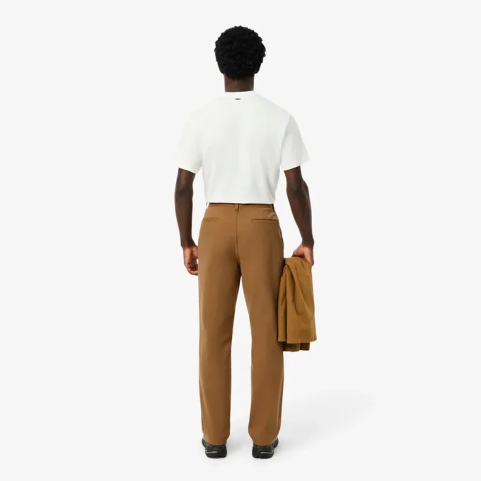Pantalon chino en coton coupe classique pour homme Pantalon chino en coton coupe classique pour homme