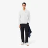 Pantalon chino en coton coupe droite
