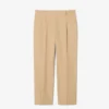 Pantalon chino en coton coupe droite
