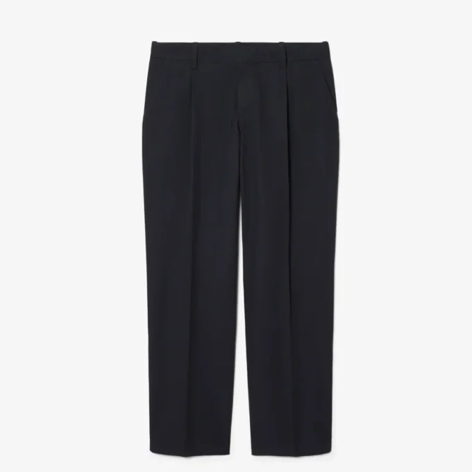 Pantalon chino en coton coupe droite