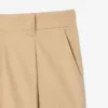 Pantalon chino en coton coupe droite