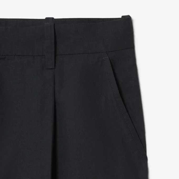 Pantalon chino en coton coupe droite