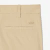 Pantalon chino en coton coupe droite