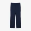 Pantalon chino en flanelle de laine coupe classique pour homme