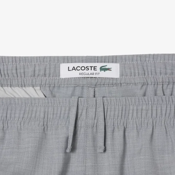 Pantalon chino en flanelle de laine coupe classique pour homme