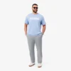 Pantalon chino en flanelle de laine coupe classique pour homme