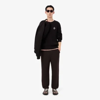 Pantalon chino en lin à coupe classique