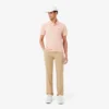 Pantalon chino en sergé de coton, coupe classique Pantalon chino en sergé de coton, coupe classique