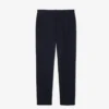 Pantalon chino en sergé de coton, coupe classique Pantalon chino en sergé de coton, coupe classique