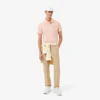 Pantalon chino en sergé de coton, coupe classique Pantalon chino en sergé de coton, coupe classique