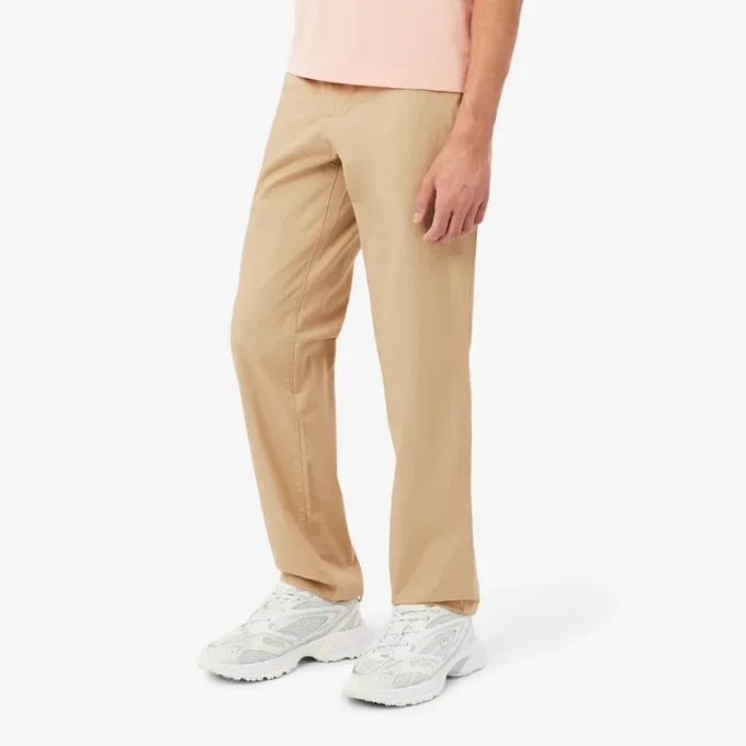 Pantalon chino en sergé de coton, coupe classique Pantalon chino en sergé de coton, coupe classique
