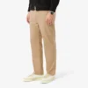 Pantalon chino en sergé de coton, coupe classique Pantalon chino en sergé de coton, coupe classique