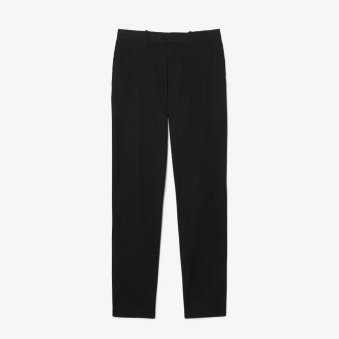 Pantalon chino en sergé de coton, coupe classique Pantalon chino en sergé de coton, coupe classique