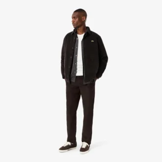 Pantalon chino en velours côtelé coupe classique pour homme
