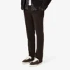 Pantalon chino en velours côtelé coupe classique pour homme Pantalon chino en velours côtelé coupe classique pour homme