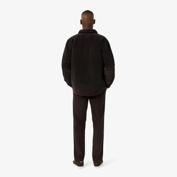 Pantalon chino en velours côtelé coupe classique pour homme Pantalon chino en velours côtelé coupe classique pour homme