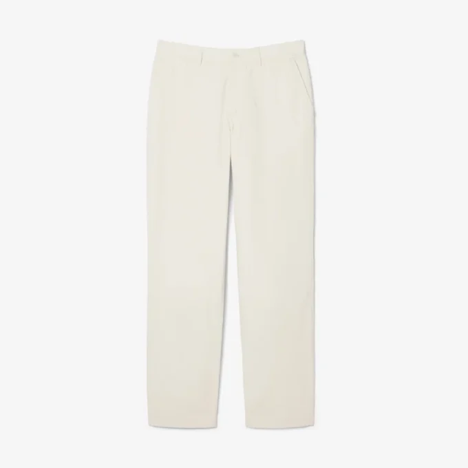Pantalon chino en velours côtelé coupe classique pour homme Pantalon chino en velours côtelé coupe classique pour homme