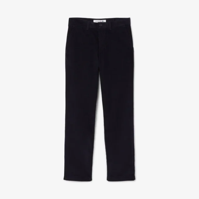 Pantalon chino en velours côtelé coupe classique pour homme Pantalon chino en velours côtelé coupe classique pour homme