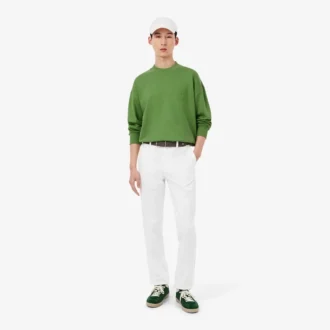 Pantalon chino slim en sergé stretch