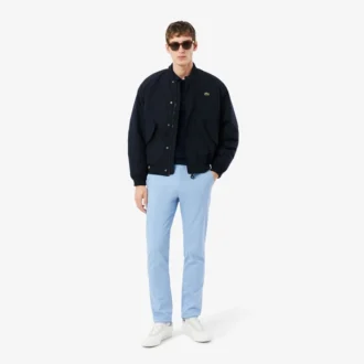 Pantalon chino slim en sergé stretch