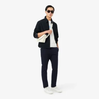 Pantalon chino slim en sergé stretch