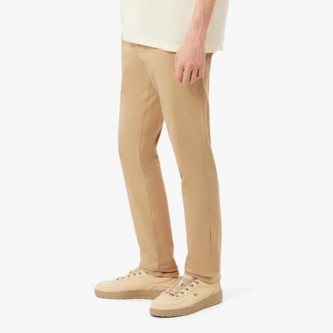 Pantalon chino slim en sergé stretch Pantalon chino slim en sergé stretch