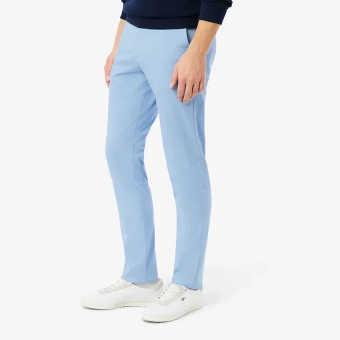 Pantalon chino slim en sergé stretch
