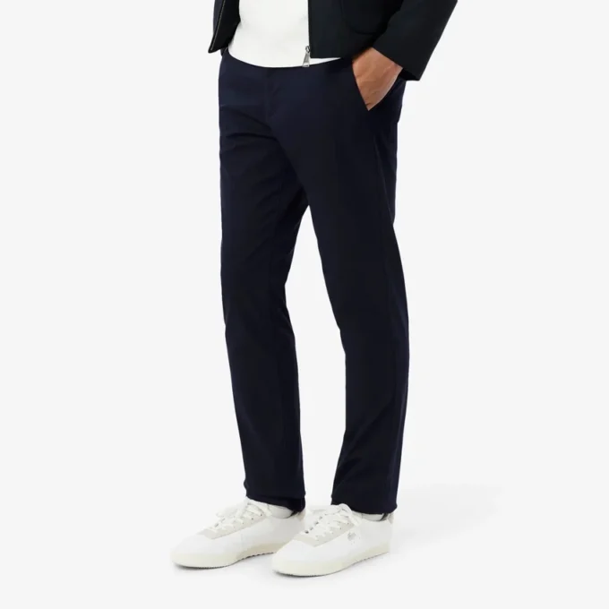Pantalon chino slim en sergé stretch Pantalon chino slim en sergé stretch