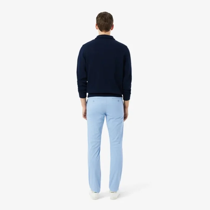 Pantalon chino slim en sergé stretch