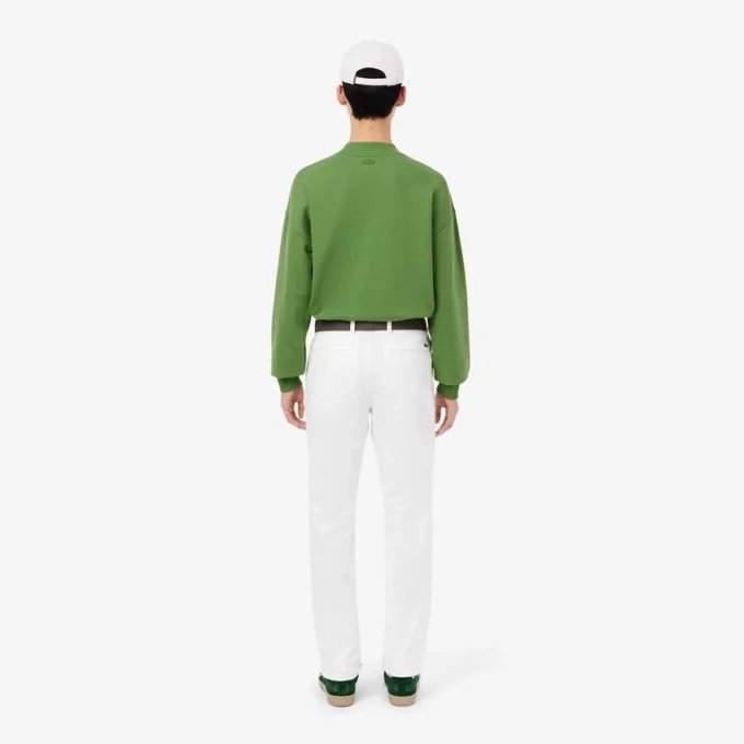 Pantalon chino slim en sergé stretch