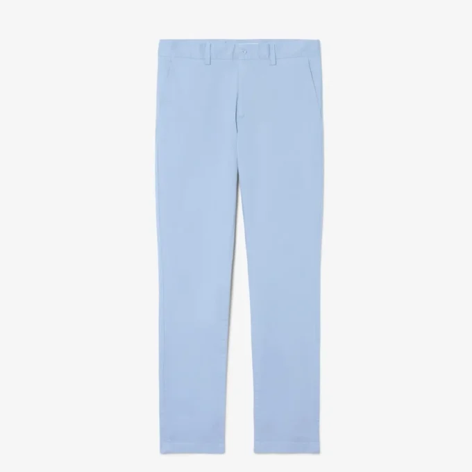 Pantalon chino slim en sergé stretch