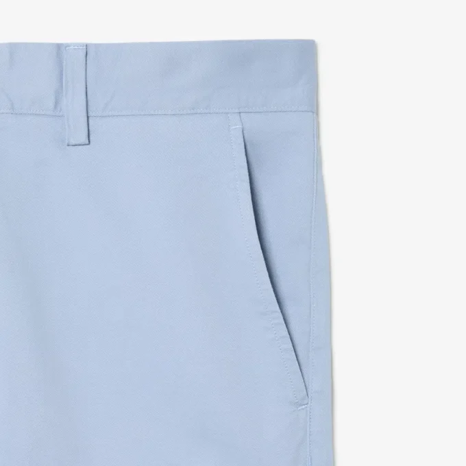 Pantalon chino slim en sergé stretch