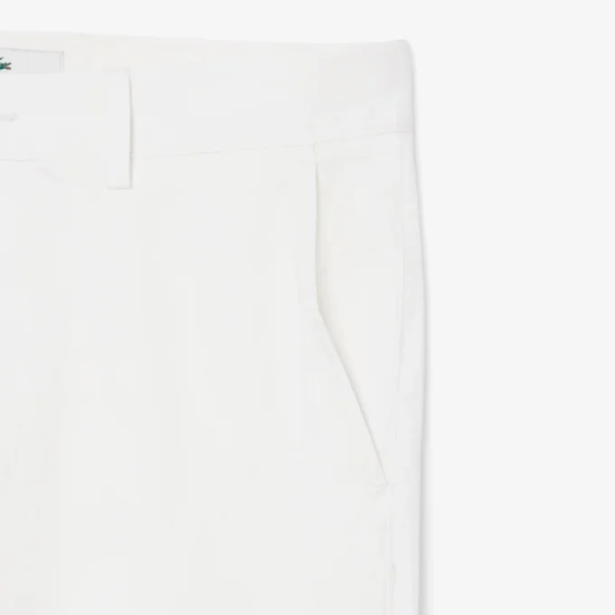 Pantalon chino slim en sergé stretch