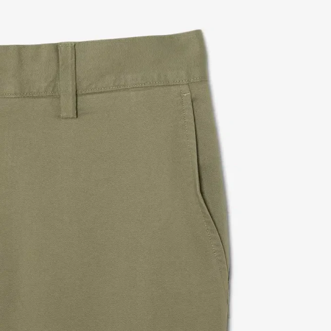Pantalon chino slim en sergé stretch Pantalon chino slim en sergé stretch