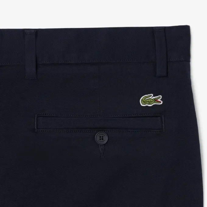 Pantalon chino slim en sergé stretch Pantalon chino slim en sergé stretch