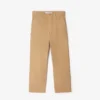 Pantalon de charpentier en toile de coton coupe décontractée pour homme